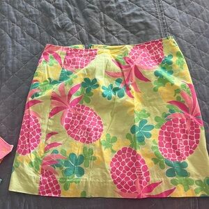 Vintage Lilly pineapple print skirt!!!